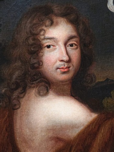 Tableaux et dessins Tableaux XVIIe siècle - Portrait d’homme en Saint Jean-Baptiste, école française du XVIIe siècle