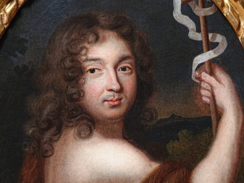Louis XIV - Portrait d’homme en Saint Jean-Baptiste, école française du XVIIe siècle