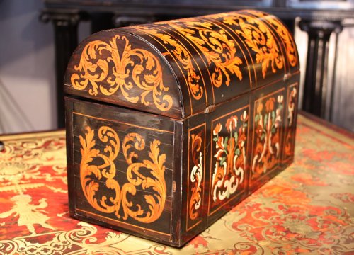 Marquetry casket, attributed to Pierre Gole, 17th centu - 