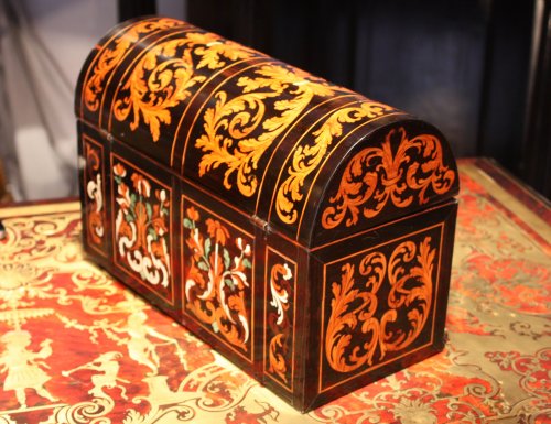 17th century - Marquetry casket, attributed to Pierre Gole, 17th centu