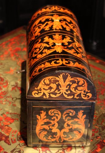 Marquetry casket, attributed to Pierre Gole, 17th centu - Louis XIV