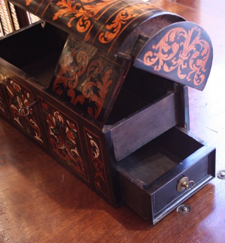 Louis XIV - Marquetry casket, attributed to Pierre Gole, 17th centu