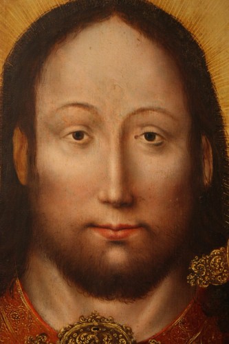 Christ Salvator Mundi, vers 1520 - Atelier de Quentin Massys - 