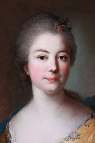 French 18th century portrait of a noblewoman, circle of Jean Marc Nattier - 