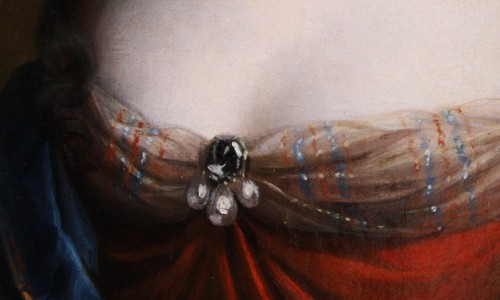 Paintings & Drawings  - Portrait of Princess of Conti as Venus - Workshop of Pierre Mignard, 17th century