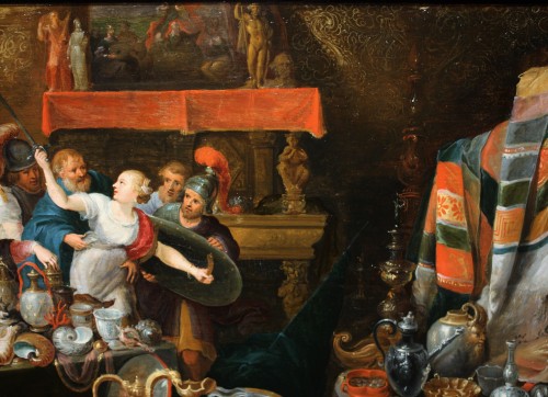 Antiquités - Les filles de Lycomède, atelier de Frans Francken le Jeune (1581-1642)