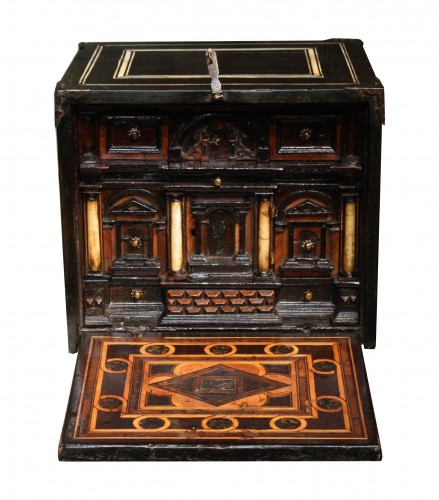 Late 16th C. Augsburg Inlaid Cabinet - Renaissance