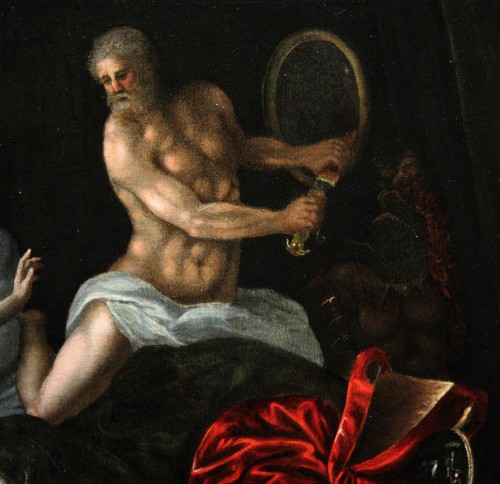 XVIe siècle et avant - Venus et Mars surpris par Vulcain, vers 1580, entourage de Jacob de Backer