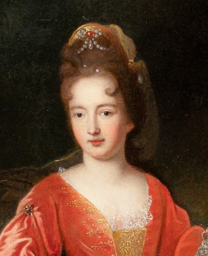 Portrait de Françoise-Marie de Bourbon, atelier de Pierre Gobert, fin du XVIIe siècle - Louis XIV