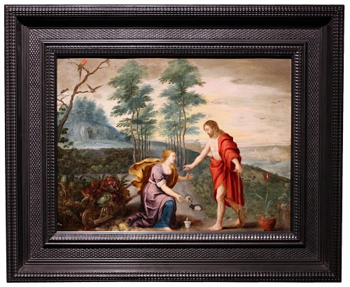 Noli me tangere, milieu du XVIIe, entourage de Jan Brueghel et Pierre Paul Rubens - Louis XIII