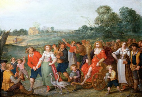 Allegory of summer, attributed de Louis de Caullery (1580-1622)
