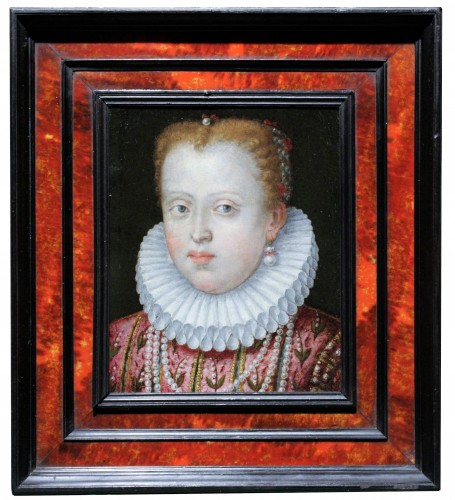 Portrait of Marguerite de Gonzague, attributed to Lavinia Fontana, c. 1578