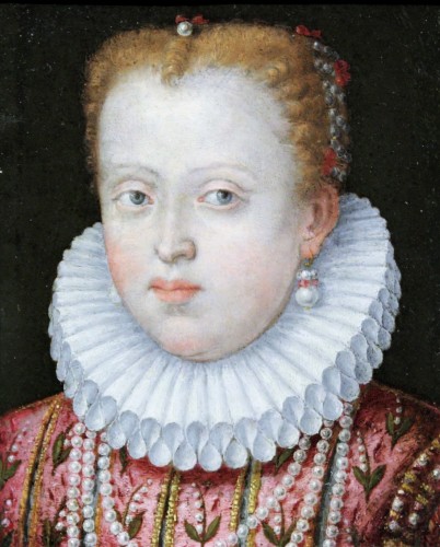 Portrait of Marguerite de Gonzague, attributed to Lavinia Fontana, c. 1578 - Paintings & Drawings Style Renaissance