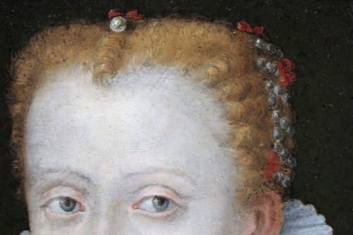 Tableaux et dessins Tableaux XVIe siècle - Portrait de Marguerite de Gonzague, attribué a Lavinia Fontana, vers 1578