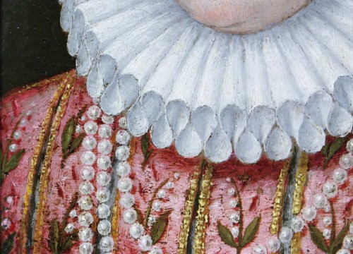 Antiquités - Portrait de Marguerite de Gonzague, attribué a Lavinia Fontana, vers 1578