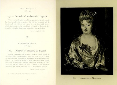 Louis XIV - An 18th c. portrait of Mme de Rignac, workshop of N. de Largilliere