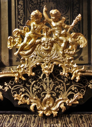 Antiquités - A Regence Boulle marquetry ormolu-mounted bracket clock