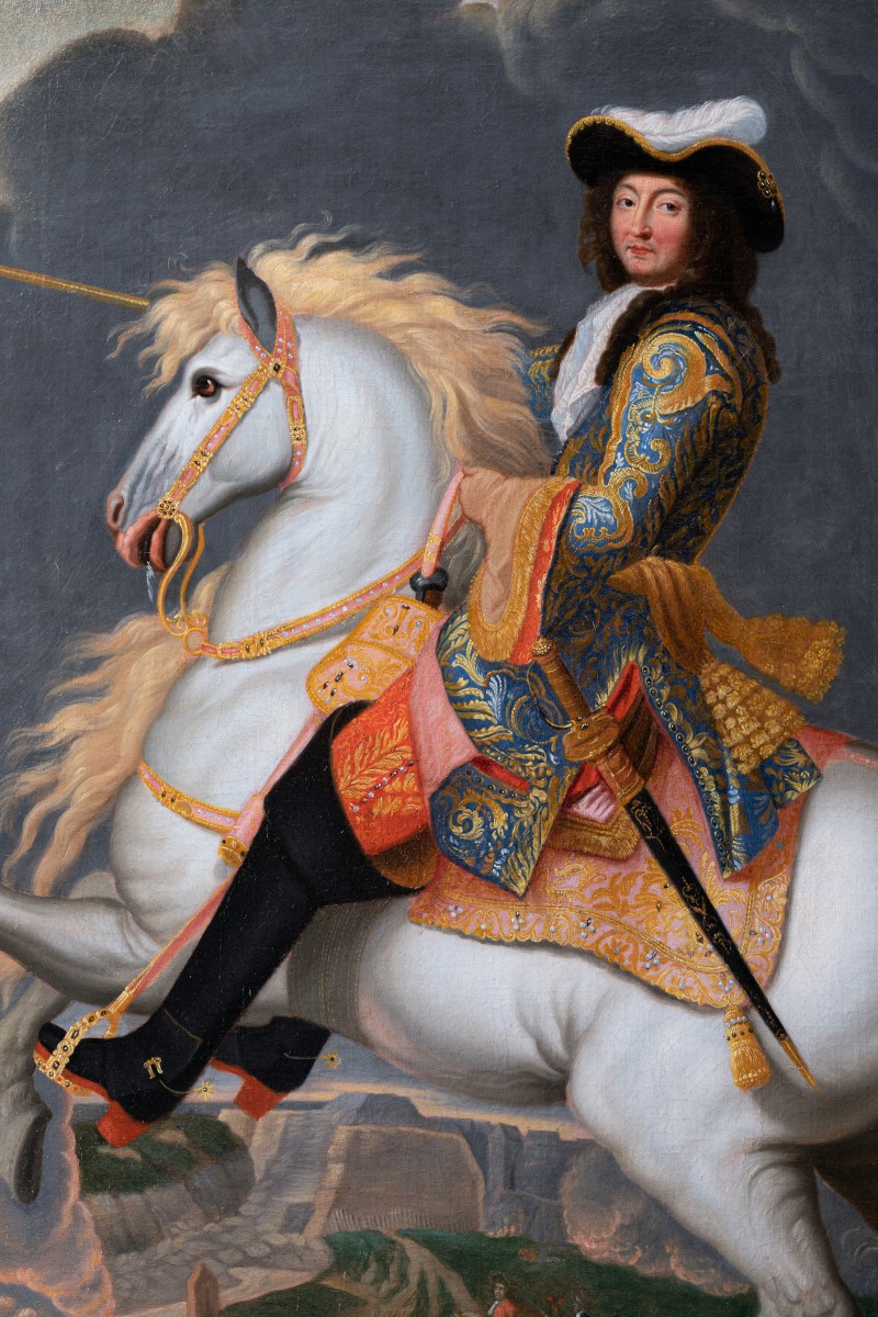 Equestrian Portrait of King Louis XIV of France (1638-1715), Doha / Paris,  un Décor Princier, 2021