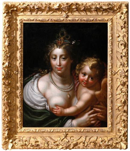 Venus et Cupidon, atelier de Paul Moreelse (1571-1638)