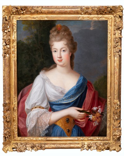 Portrait de Françoise-Marie de Bourbon, attribué à Pierre Gobert, vers 1695