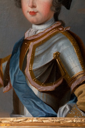 Portrait du jeune Louis XV, entourage de J. B. Van Loo, vers 1730 - Galerie Nicolas Lenté