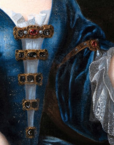 Portrait de Marie-Louise d’Orléans, attribué a Pierre Mignard - Tableaux et dessins Style Louis XIV