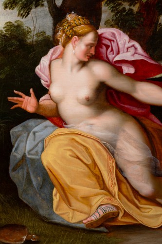 Renaissance - A sense of Touch, attributed to Jacob de Backer (Antwerp, 1560-1590)