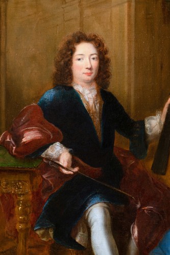 Antiquités - Double portrait of Philippe d’Orléans &amp; Françoise-Marie de Bourbon