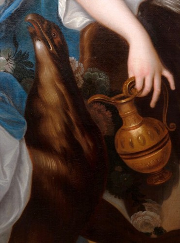 Portrait de la princesse de Bourbon en Hébé, Pierre Gobert, vers 1730 - Régence