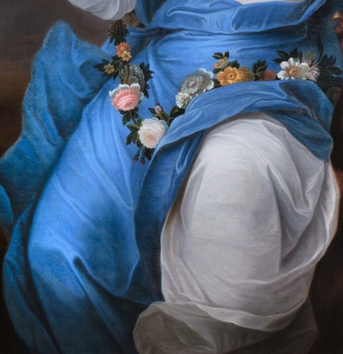 Antiquités - Portrait de la princesse de Bourbon en Hébé, Pierre Gobert, vers 1730