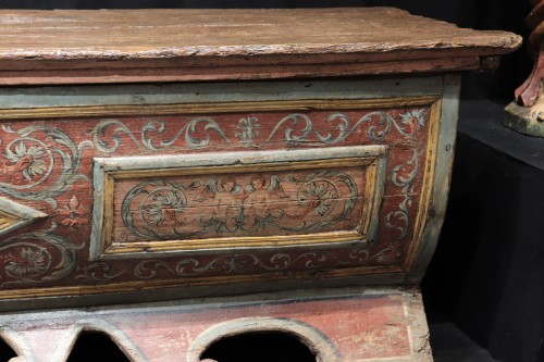 Bridal chest, Tuscany 15th century - Furniture Style Renaissance