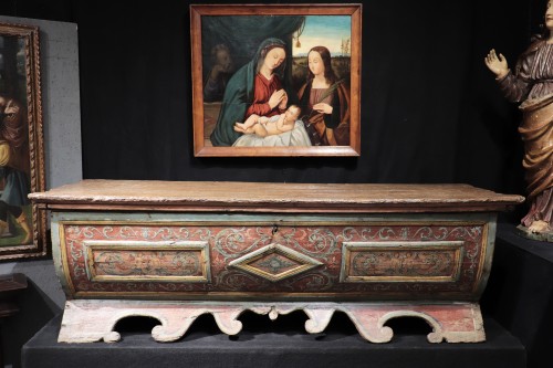 <= 16th century - Bridal chest, Tuscany 15th century