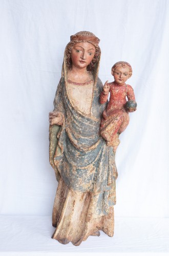 Vierge à l'Enfant - Italie XVe siècle - Numero 7 Antiquariato