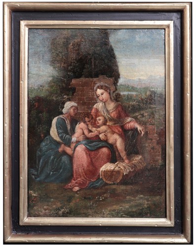 Holy Family - Florentine School of the 17th century