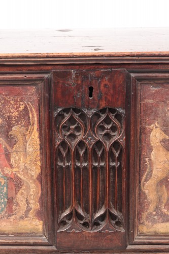 XIe au XVe siècle - Coffre Gothique, Italie 15e siècle