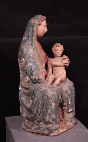 11th to 15th century - Virgin and the child, Tuscany, 15th century