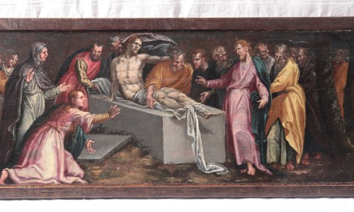 Résurrection de Lazare-Pauwels Francken et atelier (1540 -1596) - Numero 7 Antiquariato