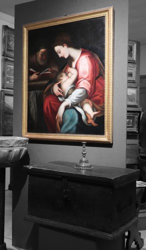 Giovanni Battista Paggi (1554-1627) - Holy Family - 
