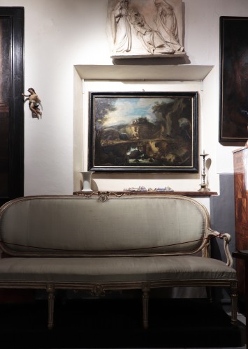 Tableaux et dessins Tableaux XVIIe siècle - Pietro Montanini (1626-1689) - Les petites cascades de Tivoli
