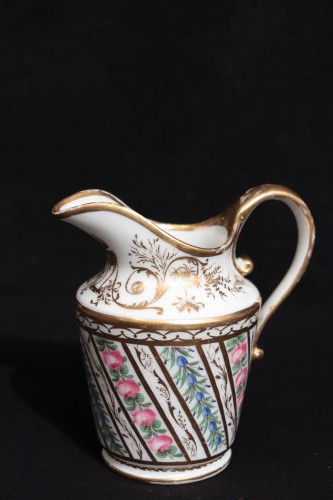 Porcelain Coffee Service, Paris &quot;Henri Florentin Chanou&quot; 18th Century - 