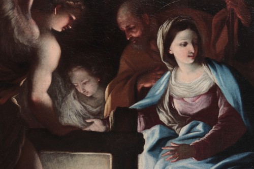 Tableaux et dessins Tableaux XVIIe siècle - Nativité - Naples 17e Siècle