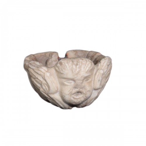 Small Marble Stoup, Tuscany, 16th Century