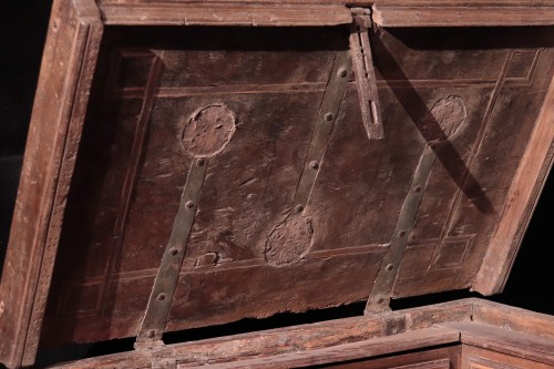 Mobilier Cabinet & Coffre - Cassone Gothique, Vénétie XVe siècle