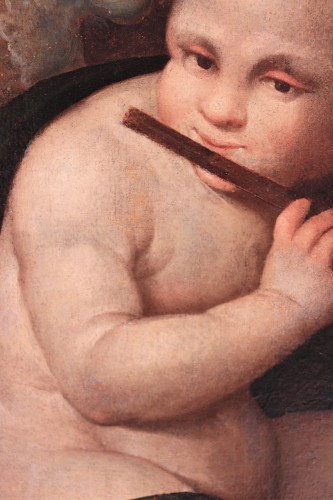 Francesco Vecellio (1475-1560 Ca) - Ange musicien - Numero 7 Antiquariato