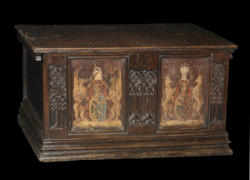 Gothic Chest, Italy 15th Century - Furniture Style 