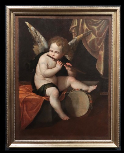 Francesco Vecellio (ca 1475-1560 Ca) - Angel Musician - 