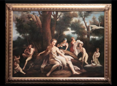 XVIIIe siècle - Léda et le cygne, Italie fin du 18e siècle