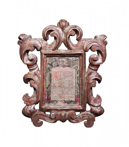Cartagloria Frame, Late 17th Century, Tuscany