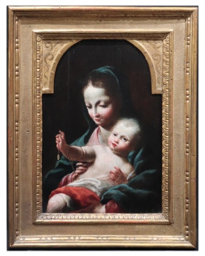 Venetian Painter 17th century - Virgin and Child