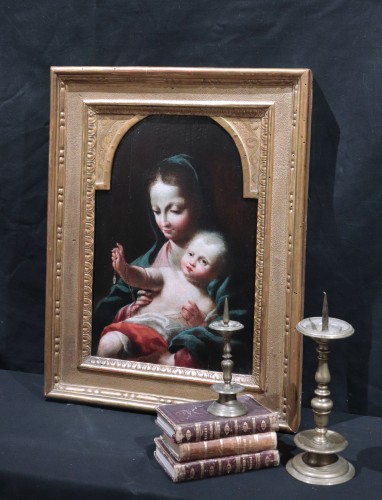 Paintings & Drawings  - Venetian Painter 17th century - Virgin and Child